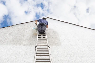 Peinture extérieure à Menou — façades et ravalement